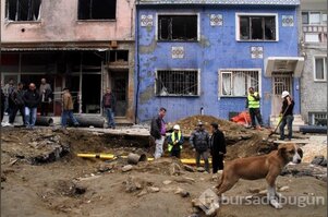 O mahalle savaş alanına döndü