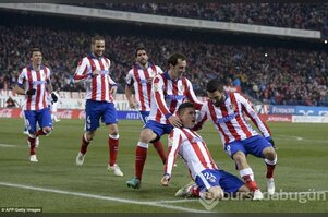Avantaj Atletico Madrid'de:2-0