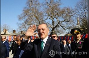 Cumhurbaşkanı Erdoğan Bursa'da