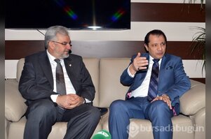 Bursaspor'dan Emniyet müdürü Yıldız'a ziyaret