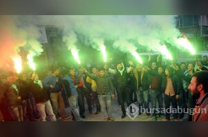 Yavuzselim'de Bursaspor coşkusu!