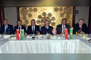 Kadir Şankaya'ya veda yemeği