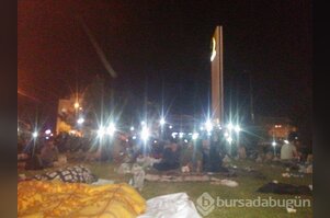 Bursa'da büyük direniş