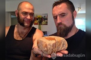 20 yıldır sakladıkları hamburgeri açtılar ve... 