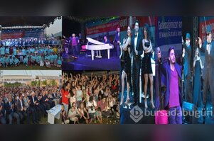 Hüdavendigar parkı'na şenlik havasında açılış...