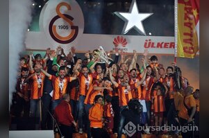 Galatasaray şampiyonluk kupasına kavuştu!