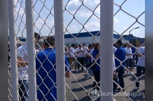 Bursa'da işçiler ayağa kalktı!