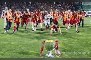 Galatasaray'da şampiyonluk sevinci!