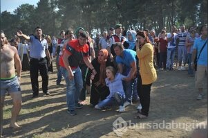 Bursa'da göl kenarında piknik acı bitti!	