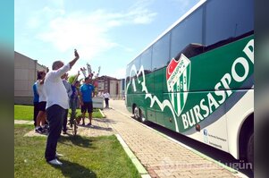 Bursaspor Trabzon'a gitti