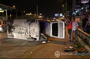 Bursa'da kaza: 1 ölü, 3 yaralı
