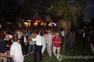 Bursa şehitler için yürüdü	