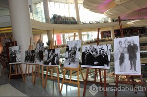 "ATA'NIN İzleri Heryerde" fotoğraf sergisi Korupark'ta açıldı...