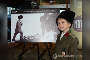 "Atam Benimle" sergisine büyük ilgi...