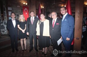 Letonya Cumhuriyeti'nin 97'nci Milli Günü resepsiyonu...