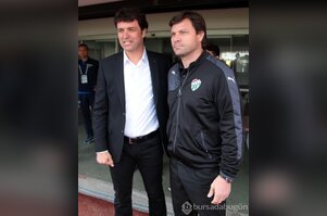 Akhisar Belediyespor-Bursaspor maçından kareler