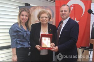 Türk Kadınlar Birliği'ne  Doç.Dr.Alp Gurbet konuk oldu....