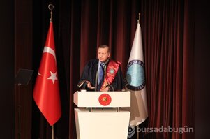Cumhurbaşkanı Erdoğan Bursa'da 