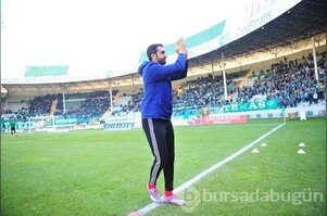 Bursaspor-Mersin İdmanyurdu maçından kareler