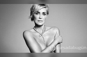 Sharon Stone 57 yaşında soyumdu...
