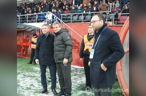 Gaziantepspor-Bursaspor maçından kareler