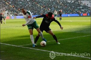 Bursaspor-Amed Sportif Faaliyetler maçından kareler