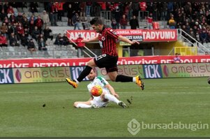 Gençlerbirliği-Bursaspor maçından kareler