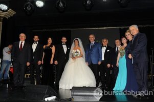 Seçkin davetlileri buluşturan düğün...