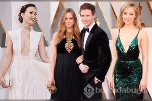 88. Oscar Ödül Töreni'nin kırmızı halı geçidinde şıklık yarışı