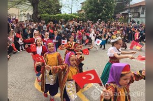 23 Nisan Ulusal Egemenlik ve Çocuk Bayramı Bursa'da kutlandı	