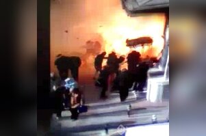 Bursa'da canlı bomba kendini böyle patlattı
