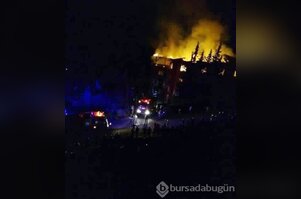 Adana'da kız yurdunda yangın!