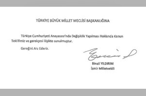 İşte 21 maddelik Yeni Anayasa teklifi