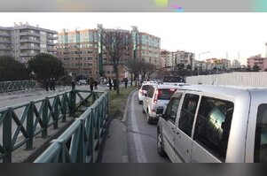 Bursa'da FSM Bulvarı'nda bomba paniği