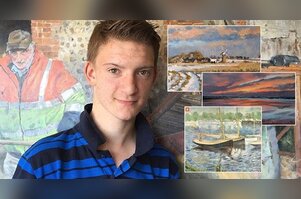 'Minik Monet' Kieron Williamson milyoner oldu