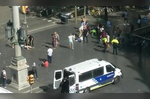 Barcelona'da terör dehşeti!