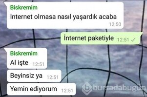 Komik Whatsapp konuşmaları