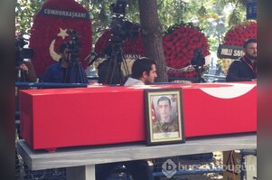 Bursa şehidini sonsuzluğa uğurladı!