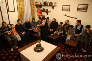 Bursa'da 6 baba 7 oğul semazen mutluluğu