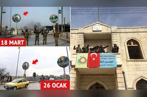 TSK ve ÖSO ilçe merkezine girdi! İşte ilk görüntüler...

