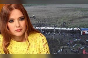 Ünlülerden tren kazası paylaşımı
