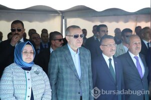 Cumhurbaşkanı Erdoğan Bursa'da...