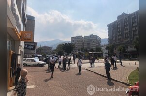 Bursa'da deprem paniği
 