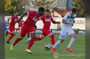 TFF 1. Lig: Boluspor: 1 - Bursaspor: 1
