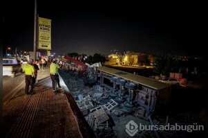 Bursa'da TIR ile kamyon fabrika bahçesine uçtu: 2 yaralı