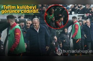  Fatih Terim onları görünce çılgına döndü!