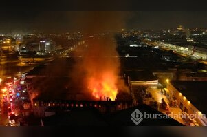 Bursa'da kimya fabrikasında yangın! Patlamalar yaşandı