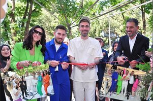Kemal Doğulu Bursa'da Gümüşler Gelinlik'in  açılışına katıldı