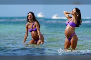 Camila Coelho kendini denize bıraktı