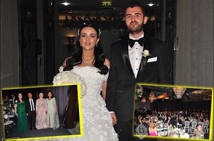 Berfin ile Batuhan dünya evine girdi